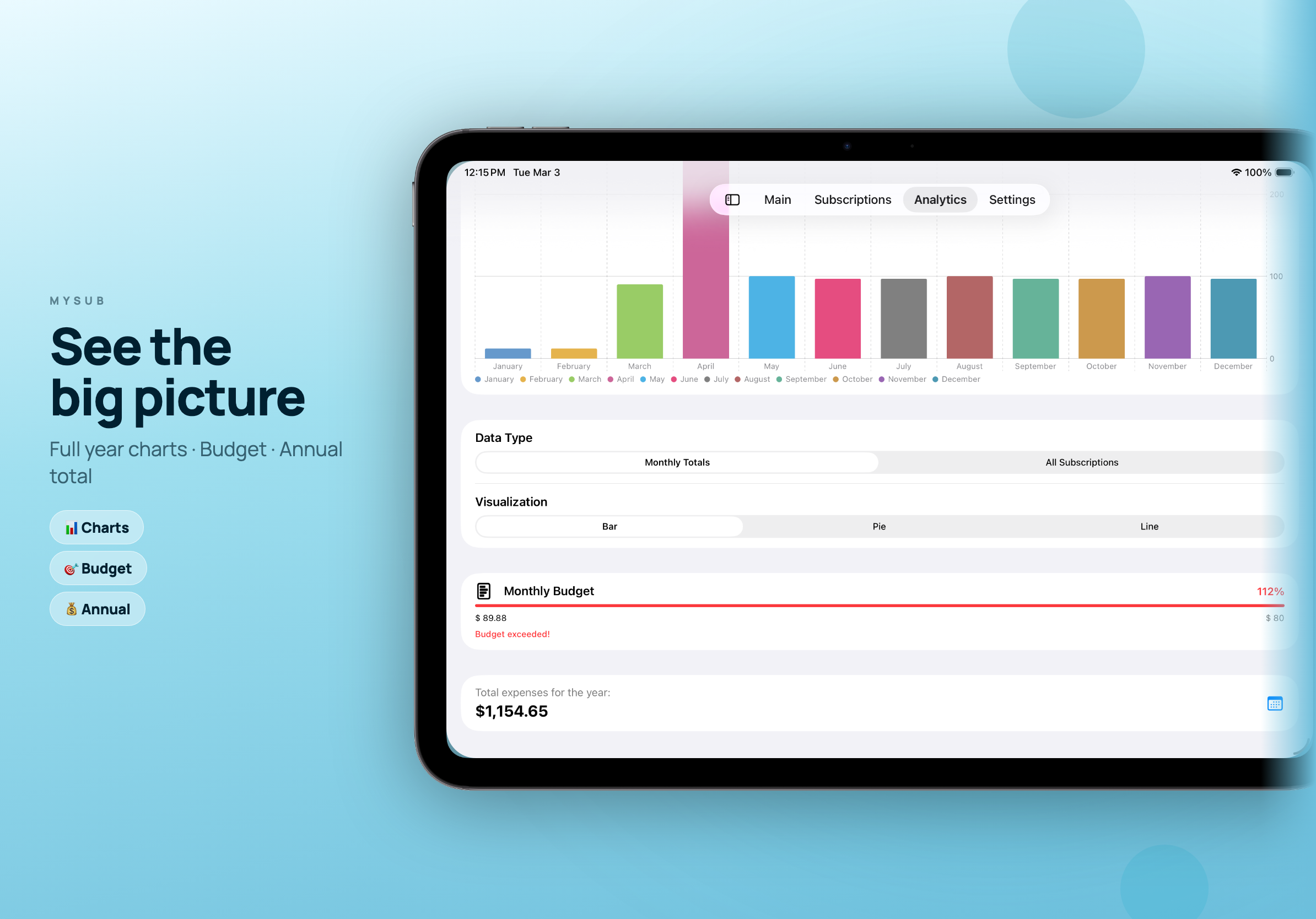 MySub iPad screenshot 4