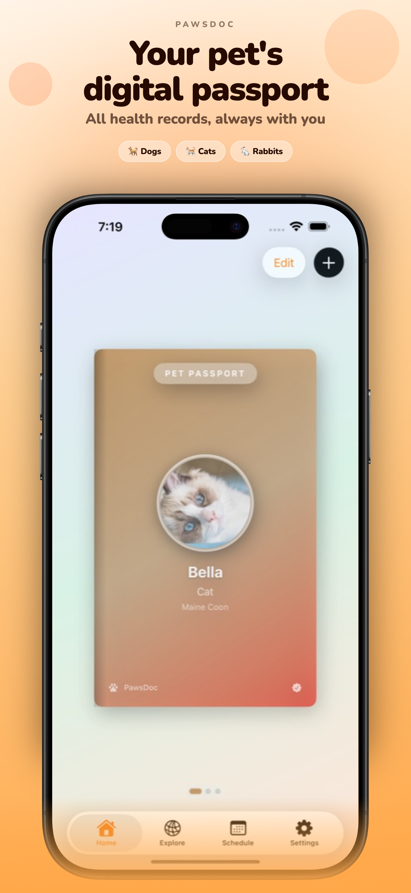 PawsDoc screenshot 1